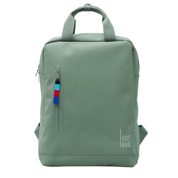 Free People Handbags - Free People x GOT BAG Daypack Backpack Water-Resistant Laptop Bag Reef Green